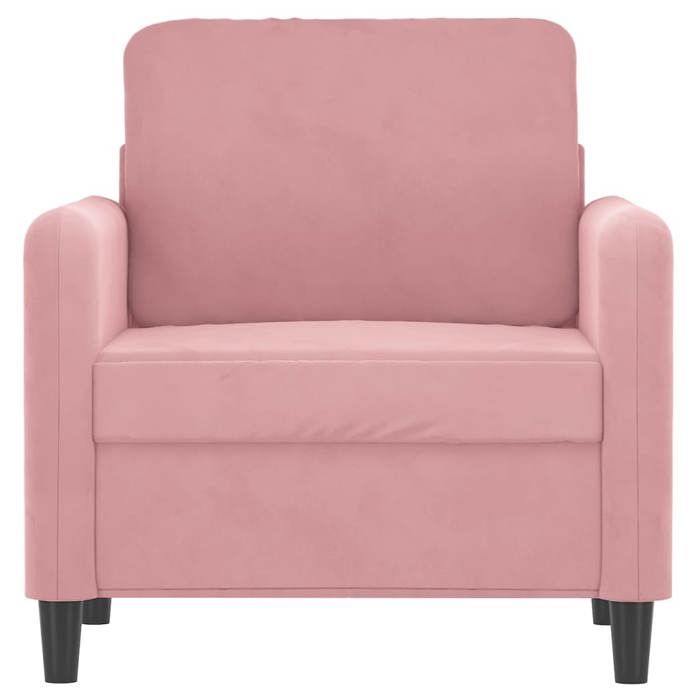 VidaXL Fauteuil, Siège avec Dossier et Accoudoirs, Chaise de Relaxation avec Coussin, Fauteuil TV de Salon Salle de Séjour, 359425