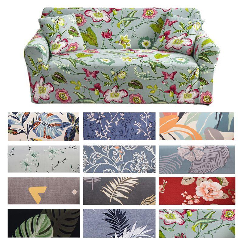 1234seat Universal Elastic Allinclusive Sofa Cover Print Case Protective