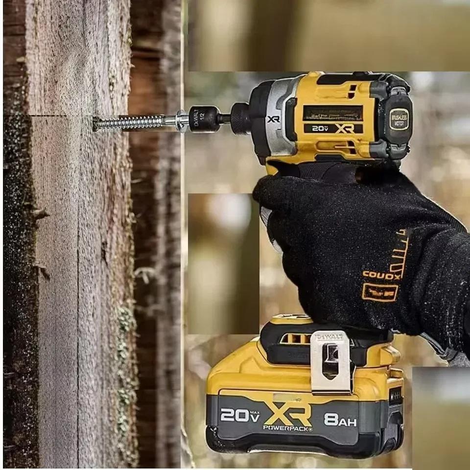 DCF850 Electric Shock Driver 20V Brushless Lithium Battery Switch High Torque Tool Safe, Efficient, and Stable Electric Tool