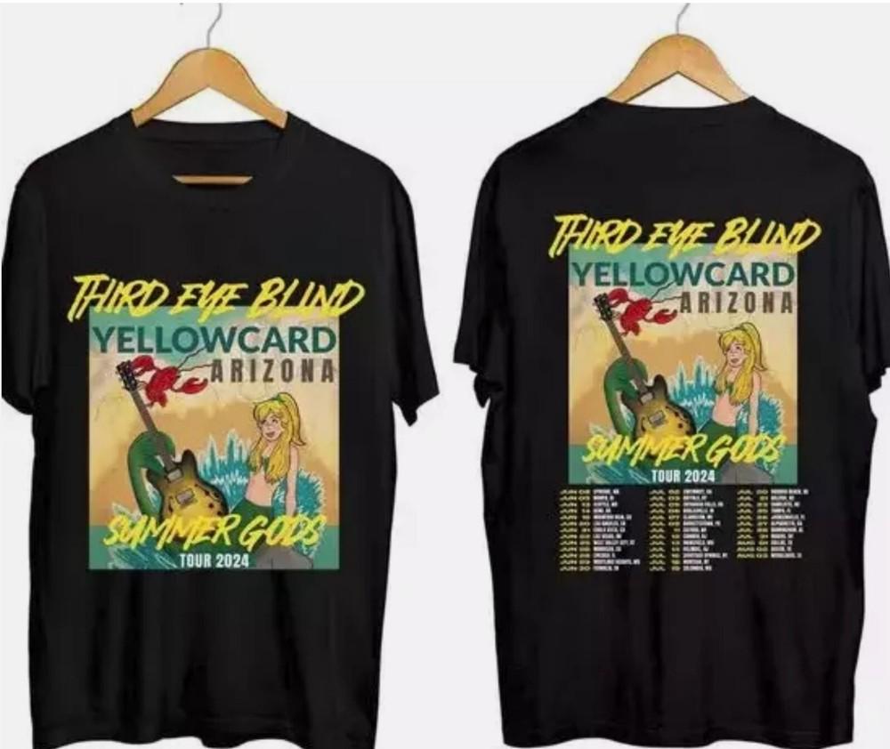 

Third Eye Blind 2024 Tour Shirt, 2024 Summer Gods Tour Shirt M