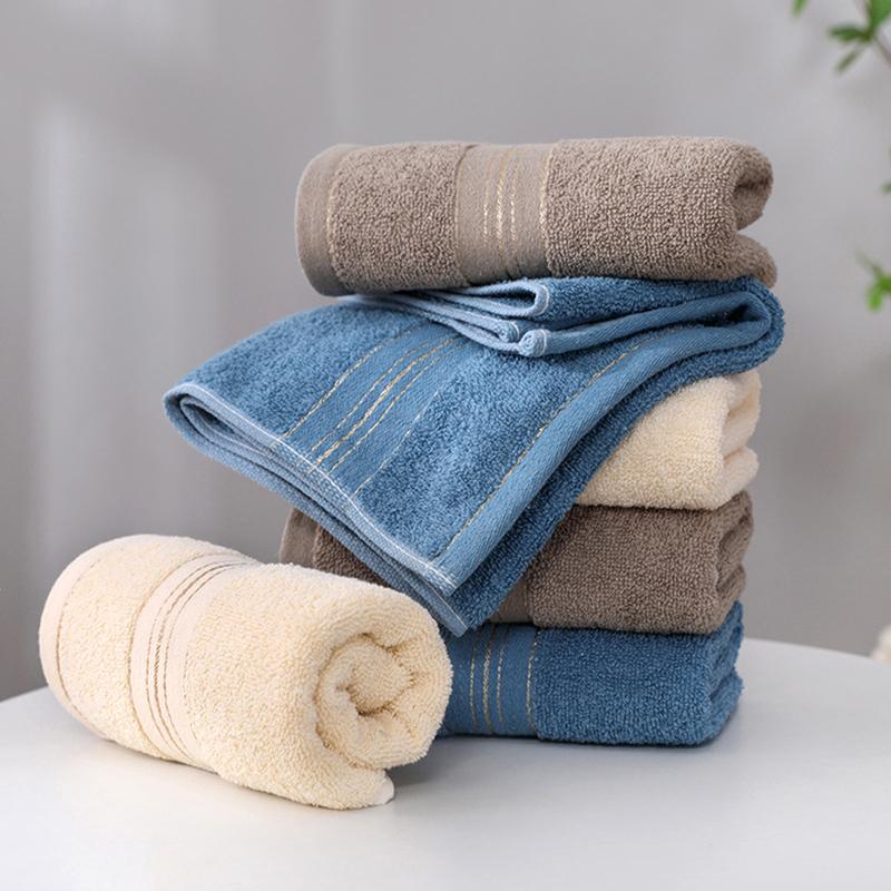 Thickened Absorbent Towel Pure Cotton Quick Absorbent Soft Quick Dry Face Towel Drying Bathrobe Home Textile