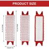 Replacement microfiber floor mop pad and mop head for washable floor wiping kit