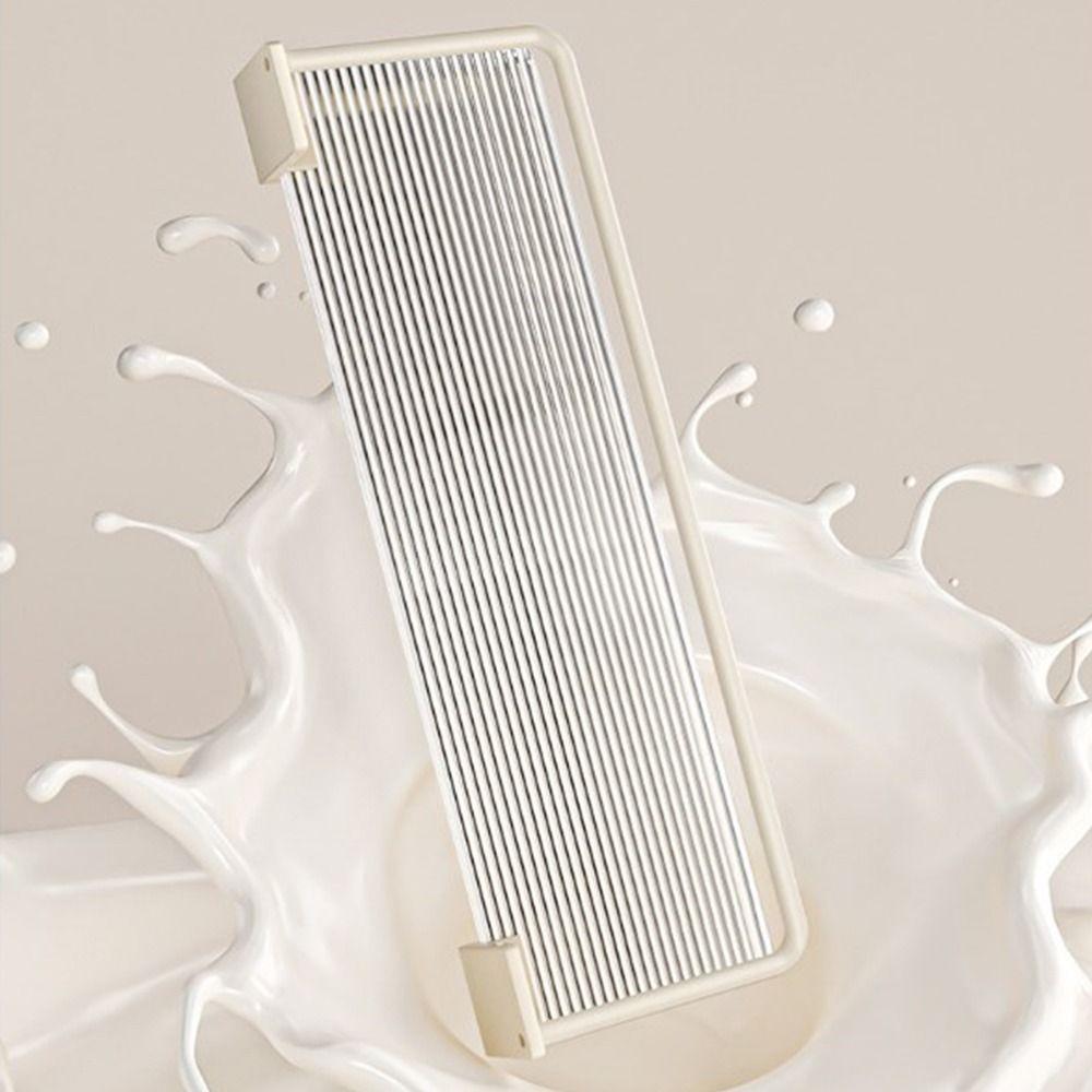 Wall Mounted Acrylic Shower Shelf Stainless Steel Storage Organizer Rack Shower