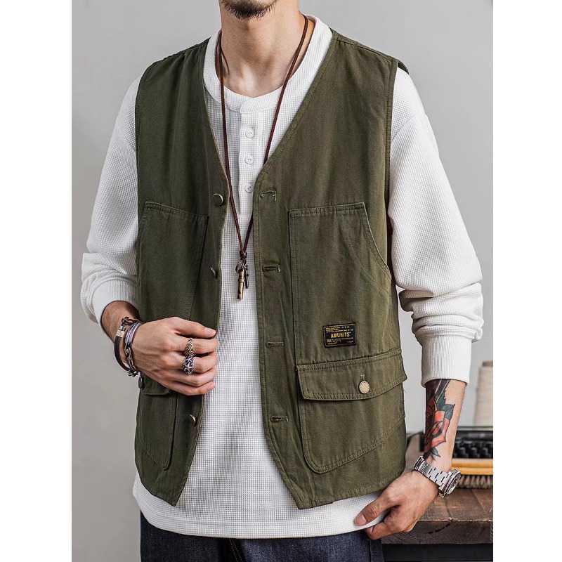 Summer Fashion Multi-Pocket Tactical Workwear Vest