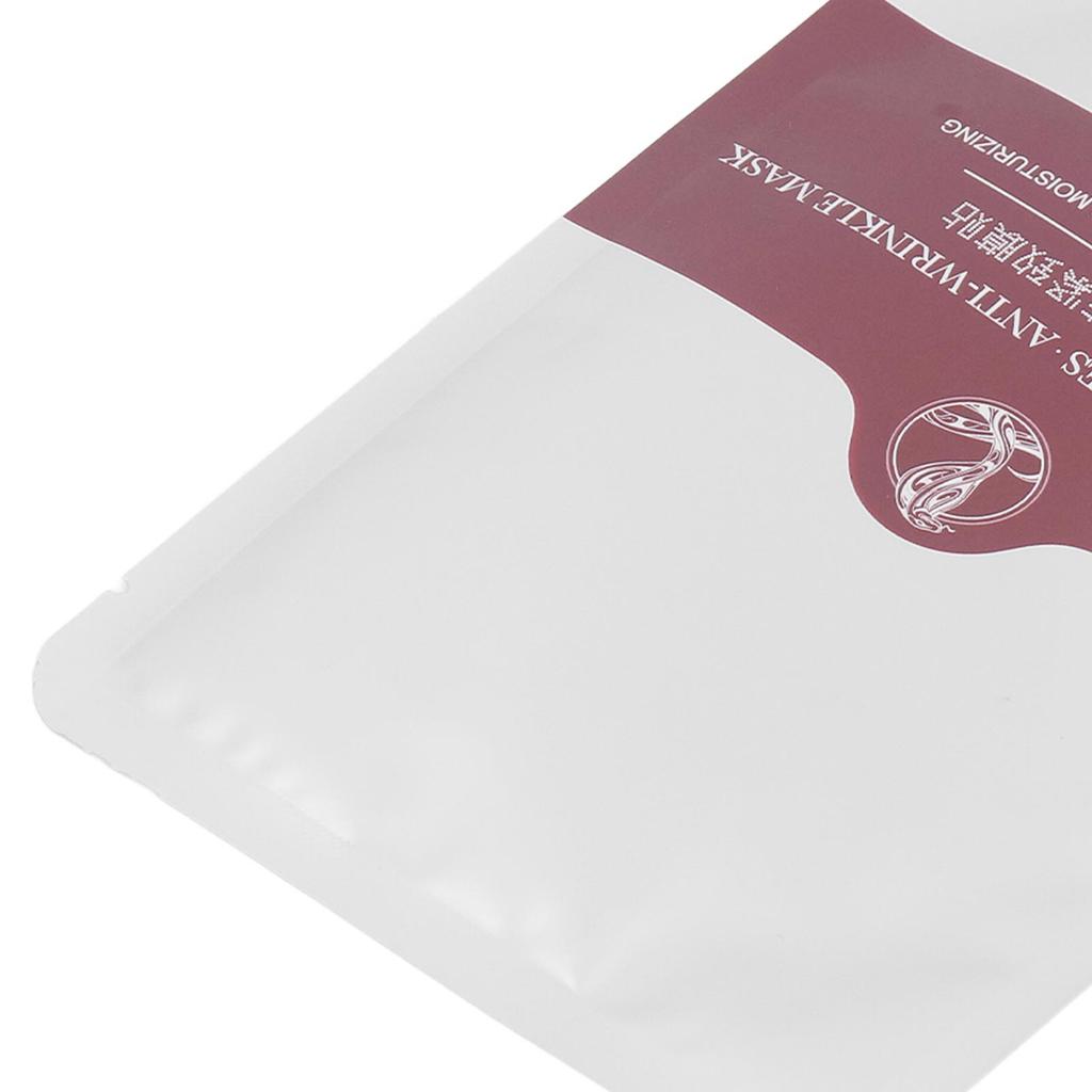 10Pcs Forehead Wrinkle Patch Easy Absorption Anti Wrinkle Forehead Patch Sleeping Mask for Home Travel 6g