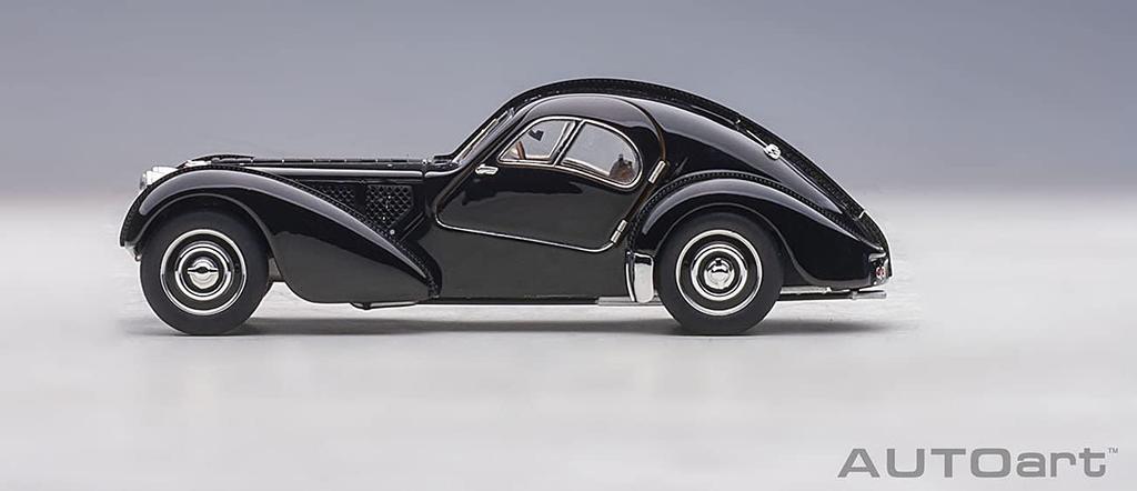 AUTOart Bugatti Type 57SC Atlantic 1938 Wheel Finished Product 50946 1/43 Black/Disc