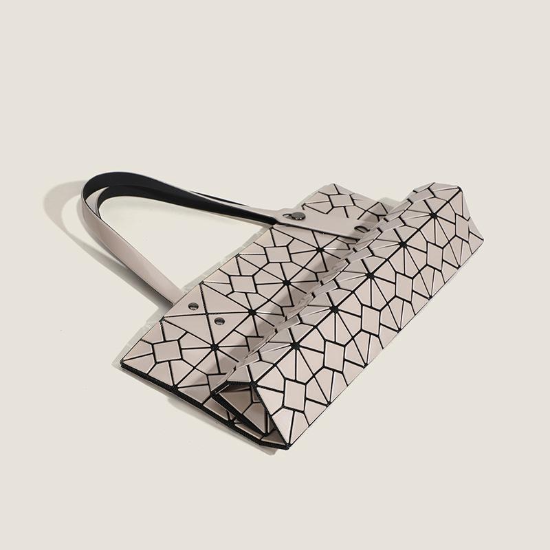 Neuer Stil Damen Tasche Ein Schulter Geometrisch Diamant Spleißen Handtasche Achseltasche Schlicht und Vielseitig Damen Tasche
