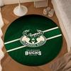 Bucks Team Logo Artwork Round mat, Anti-slip Circle Carpet Chair rug For livingroom,Bedroom, doormat home decor Gift Christmas Gifts