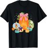 New Princess Pumpkins Fall Princesses and Pumpkin Castle Fashion Casual T-Shirt S-4XL Four Seasons Unisex