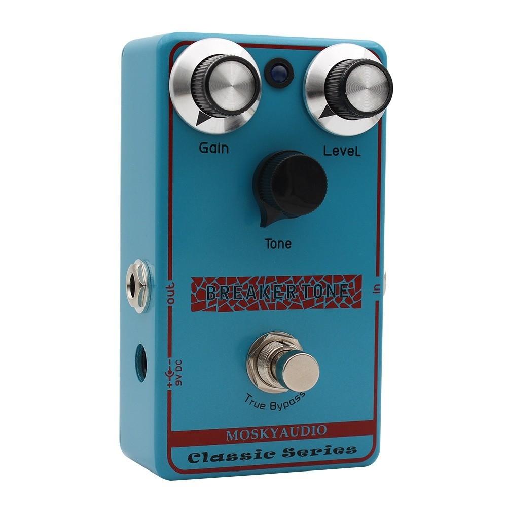 Aluminum Alloy Distortion Guitar Pedal Blue Breaker Pedal Overdrive Guitar Pedal  For Guitar