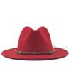 Cappelli Trilby Autunnali a Tesa Larga Moda Femminile Maschile Cappello a Cilindro Cappello Jazz Inverno Cappello Panama Fedora Vintage Uomo Cappello Mafia Feltro 56-60CM