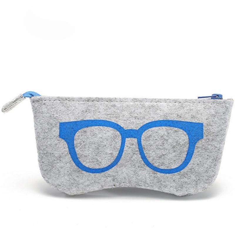 Exquisite Wool Felt Cloth Women Cosmetic Bag