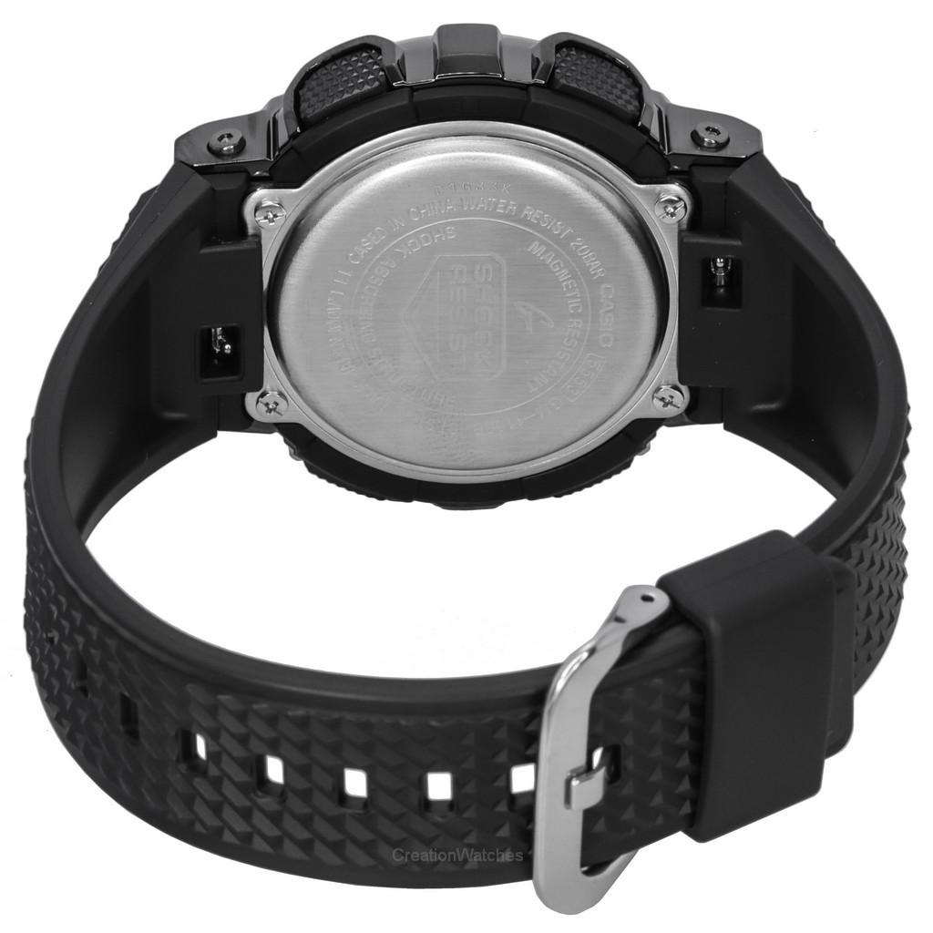 Casio G-Shock Metal Clad Analog Digital Quartz GM-110BB-1A GM110BB-1 200M Mens Watch