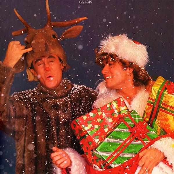 

7inch Record WHAM! - Last Christmas / Everything She Wan GA4949 EPIC 1984 UK Pop Used