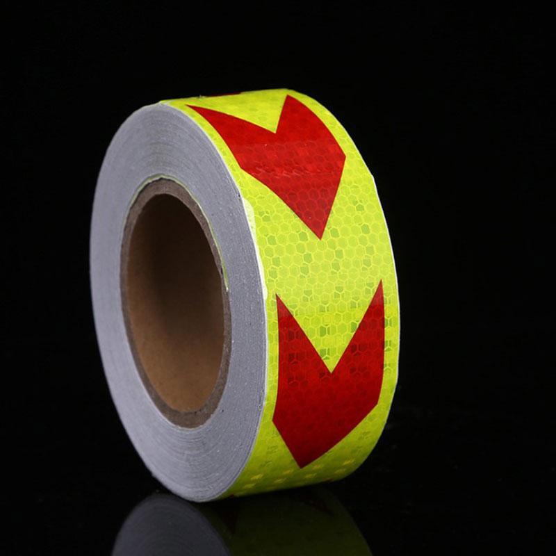 Reflective Safety Warning Strip Tape Car Door Bumper Reflector Stickers Decal