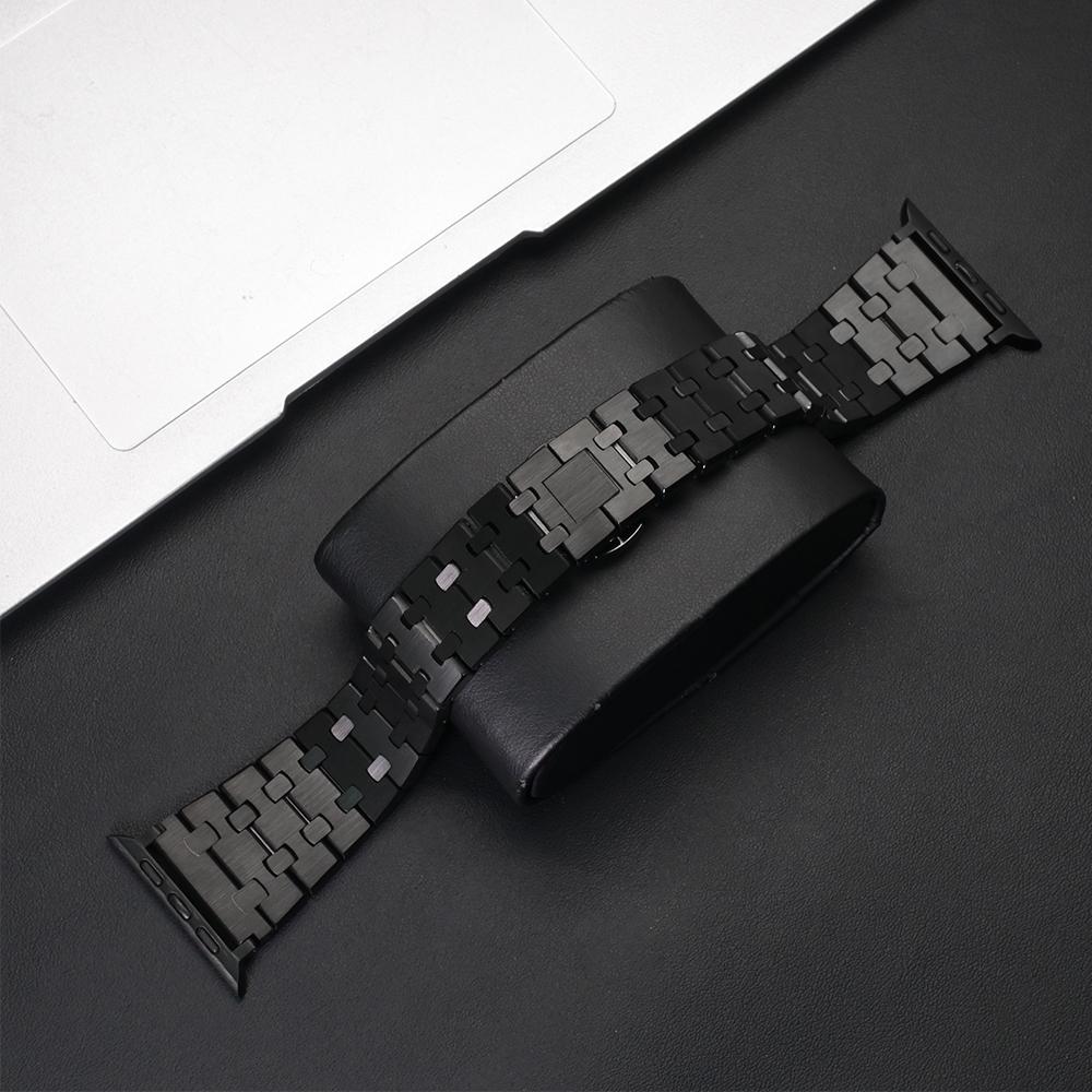 Stainless Steel Strap for Apple Watch Ultra3 49mm 46mm 44mm 45mm 41 40mm 38 42mm Metal Bracelet for Iwatch 11 10 9 8 7 6 5 SE3 4