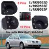 For VW Passat Bora For Jetta MK4 Golf 1998-2006 1J1959565F 1J1959565D Car Side Electric Mirror Switch Knob 1J1959565E