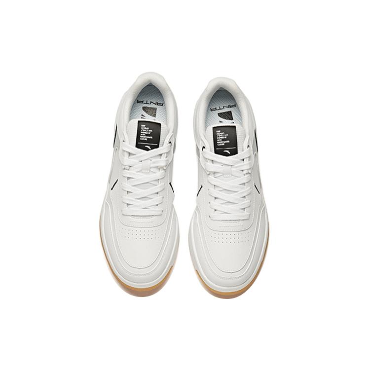 Anta Copertura in Ecopelle Antiscivolo, Resistente all'Abrasione, Leggerezza Scarpe da Skateboard Basse Uomo 112228081R-4