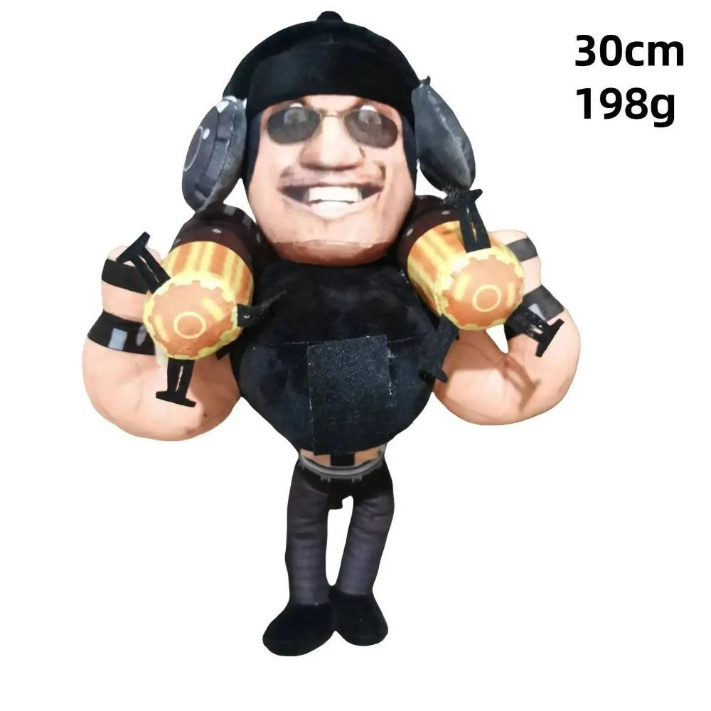 Skibidi Toilet Titani TV Man Speakerman Cameraman Peluche Titani Drill Man Clock Speaker Man Camera Man Peluche Giocattolo Morbido