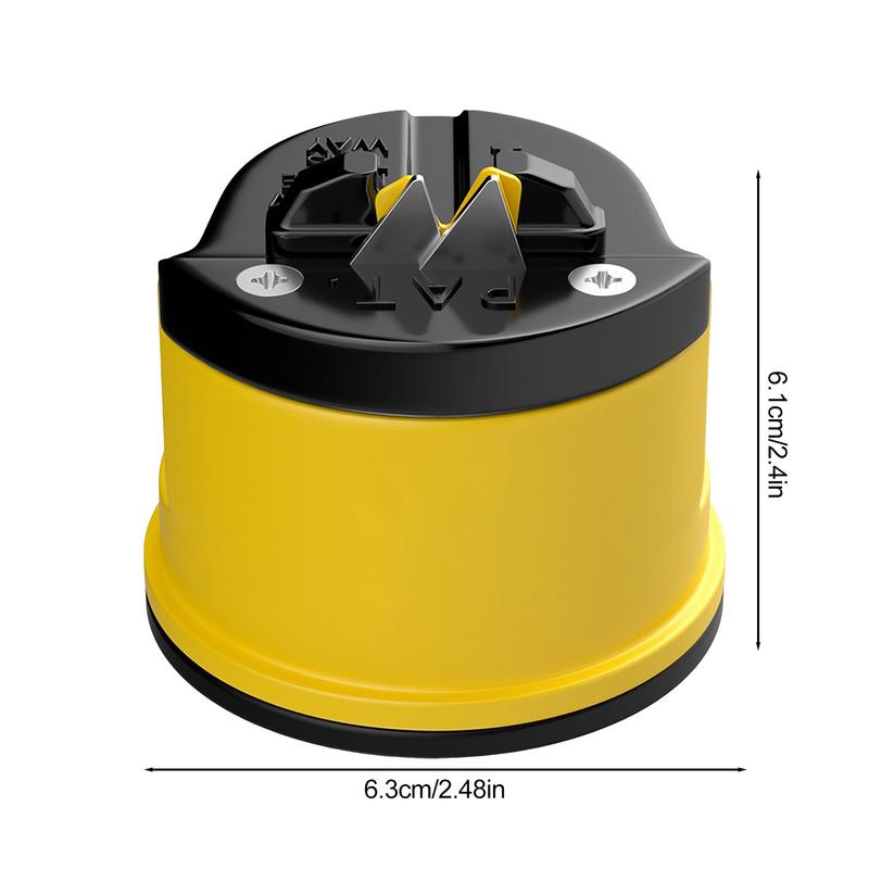 Portable Household Multifunctional Sharpening Tool with Strong Adsorption Suction Cup Small Manual Sharpening Stone