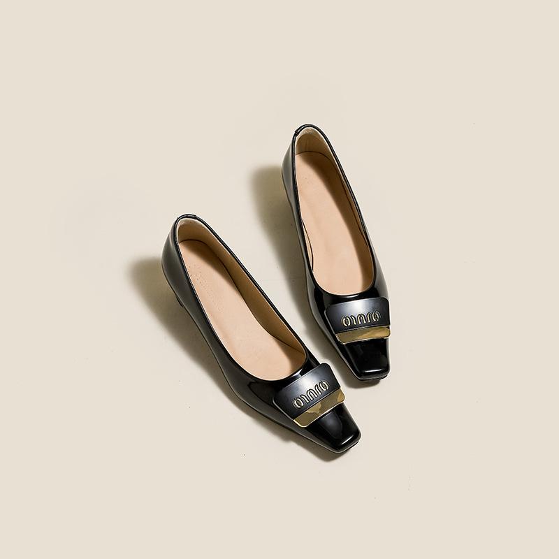 

Yuanlitong spring new European and American style light luxury high heels women wear high-end comfortable soft-soled fashion shoes 35