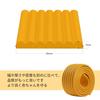 Babyecke Eckenschutz Geeignet für 5 Meter Direkt Orange mit Klebeband Schutz, Kissen, Wellenförmig, Verletzungen, Kindertagesstätte, Lang, Verwendung, Selbstklebend