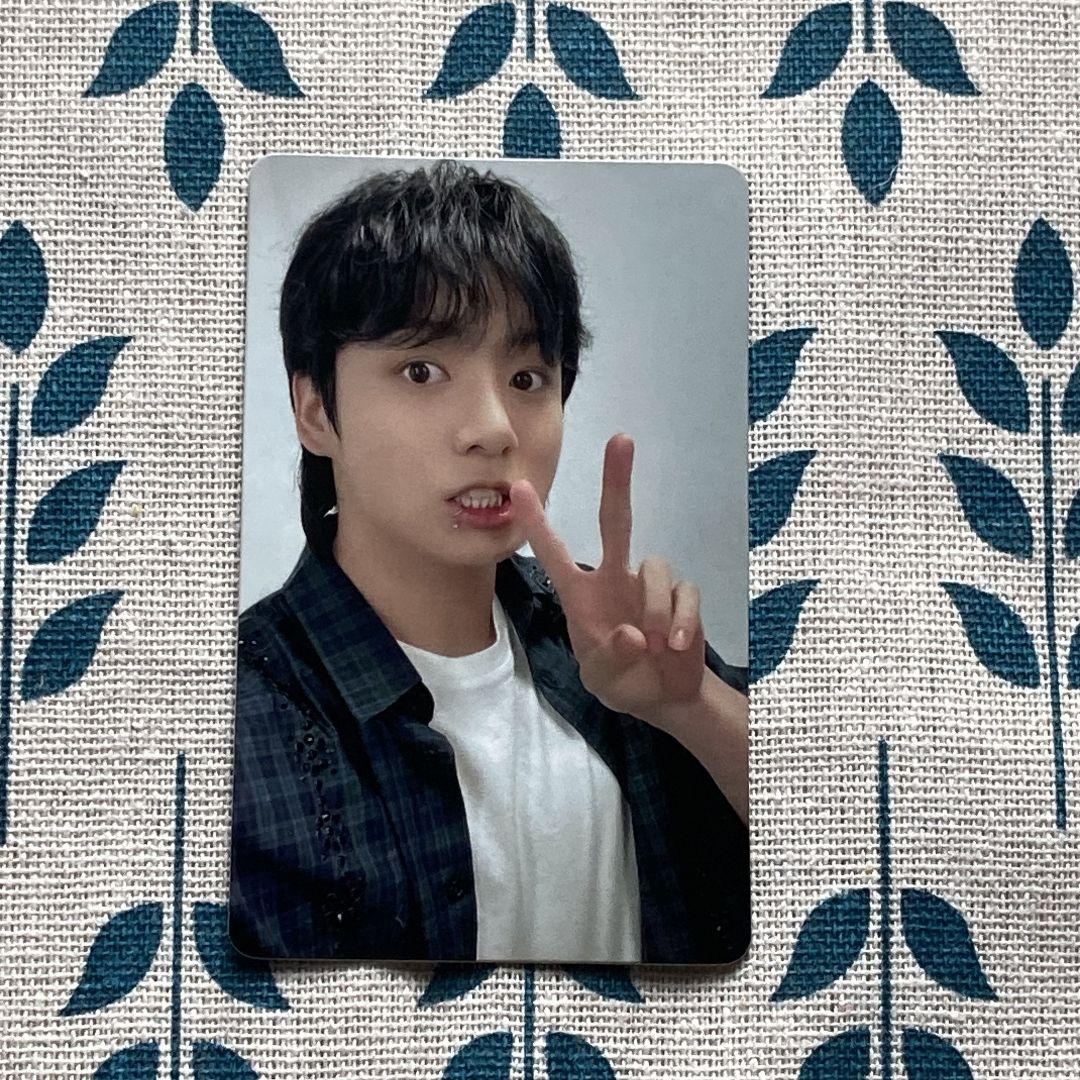 

[USED] BTS GOLDEN Jungkook Fan Club Purchase Bonus JPFC Trading Card