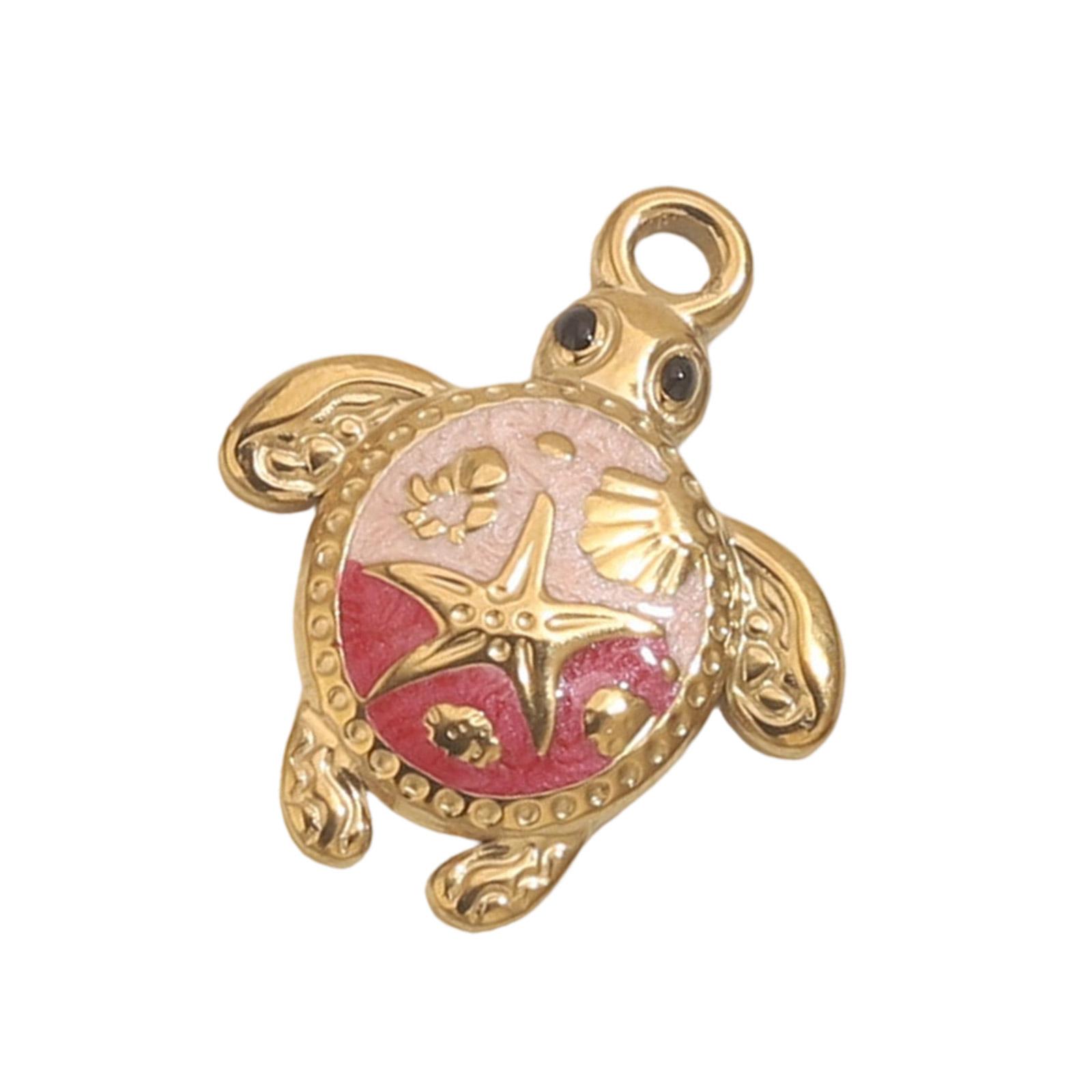 

Oceanics Inspired Turtles Shaped Jewelry Component for Necklace Bracelet Handmade Accessories Designs 4