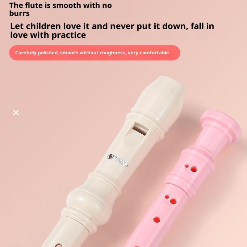 Professional Eight Hole Treble Long Flute Soprano Recorder Clarinet Food Grade Abs Non-Toxic Recorder Flute Instruments