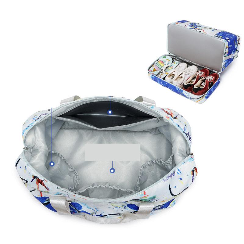 Stor kapasitet Uformelt trykt Kortdistanse Forretningsreiser Enkel skulder Diagonal Cross Bag Oppbevaring Bagasje Reiseveske