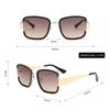 Polygon Large Frame Square Metal Retro Sunglasses Sunglasses Fashion