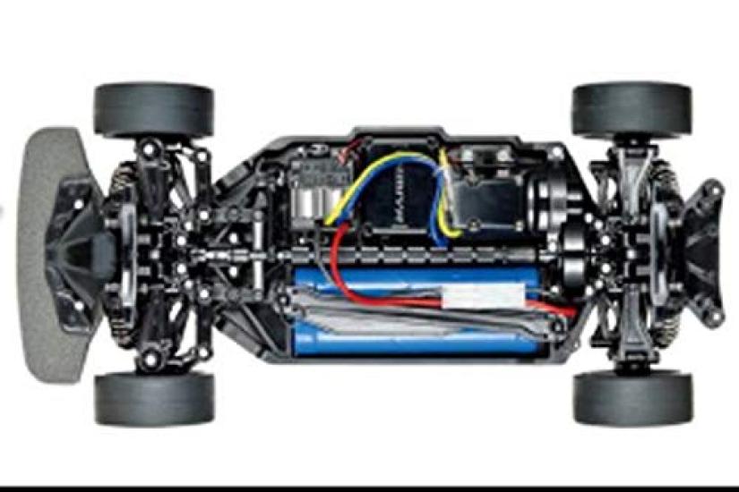 Tamiya Scale Electric RC Car Series 634 NSX Model 58634 1/10 No. (TT-02 Chassis) On-Road