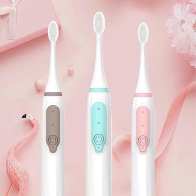 Jian Brand Electric Toothbrush for Men & Women, Adult Style, Non-Rechargeable, Soft Bristle, Fully Automatic, Waterproof.