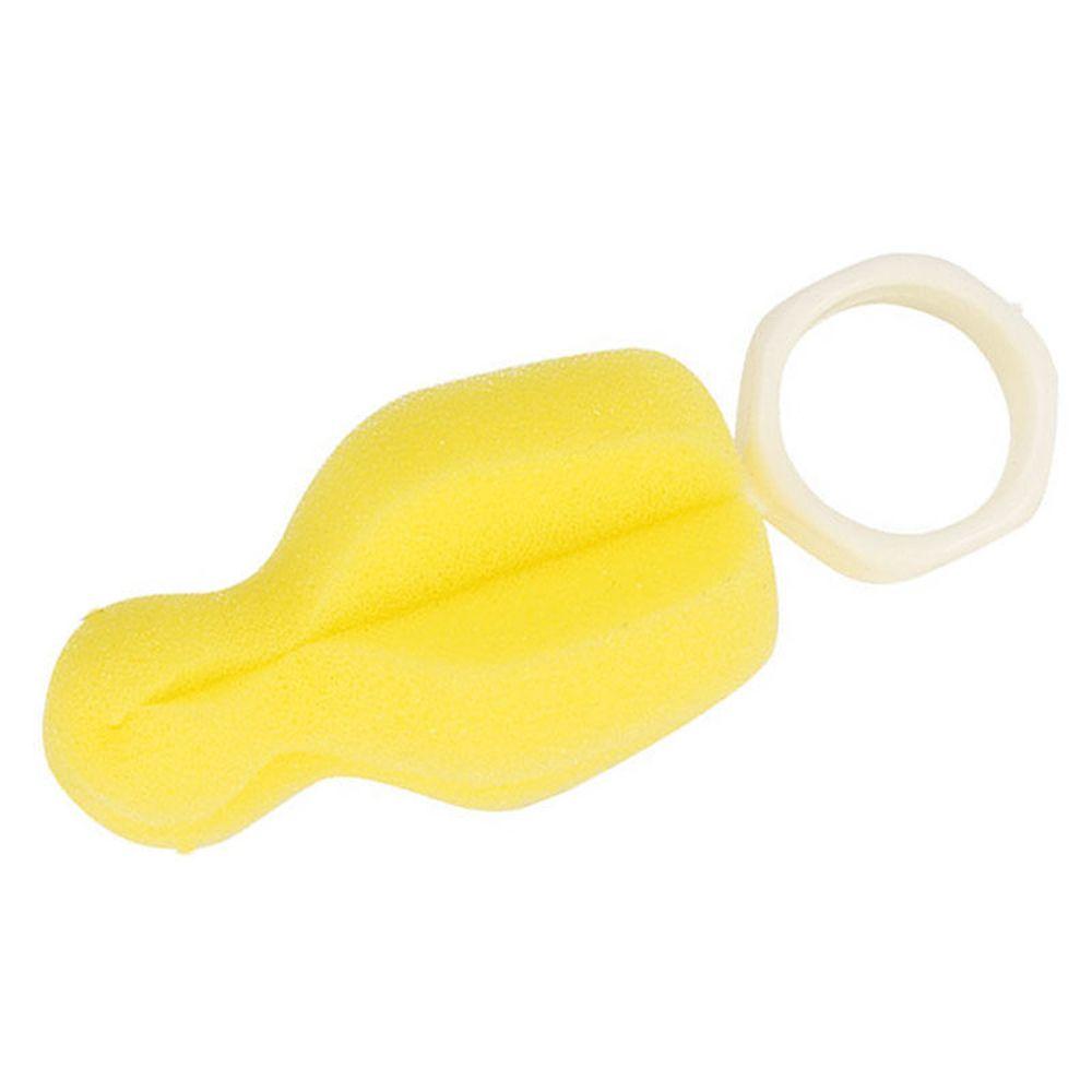 

Supplies No Dead Angle 360 Degree Rotating Sponge Brush Cleaning Brush Pacifier Brush Teat Cleaner жёлтый