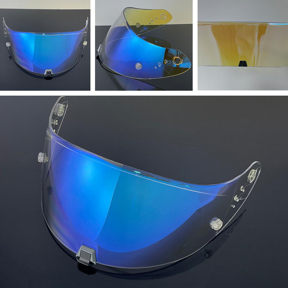 R1 helmet lens for SCORPION EXO R1 high toughness high strength uv protection electroplated visor Motorcycle helmet accessories