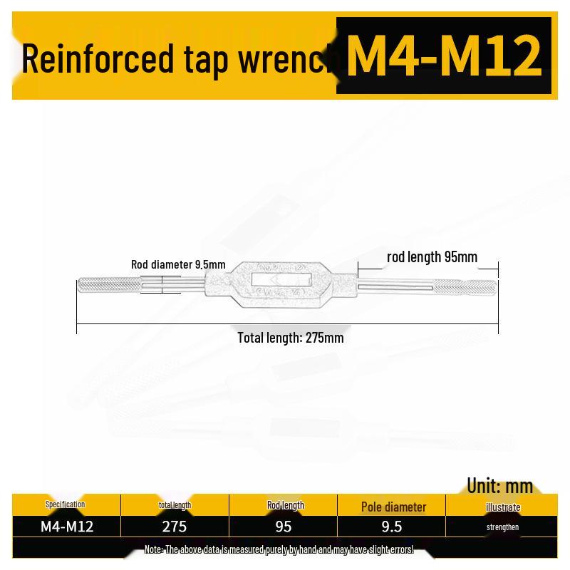 High-Speed Steel Taps & Dies Set: 5, 6, 7, 9-Piece with Tap Wrench and Threading Drill Bits.