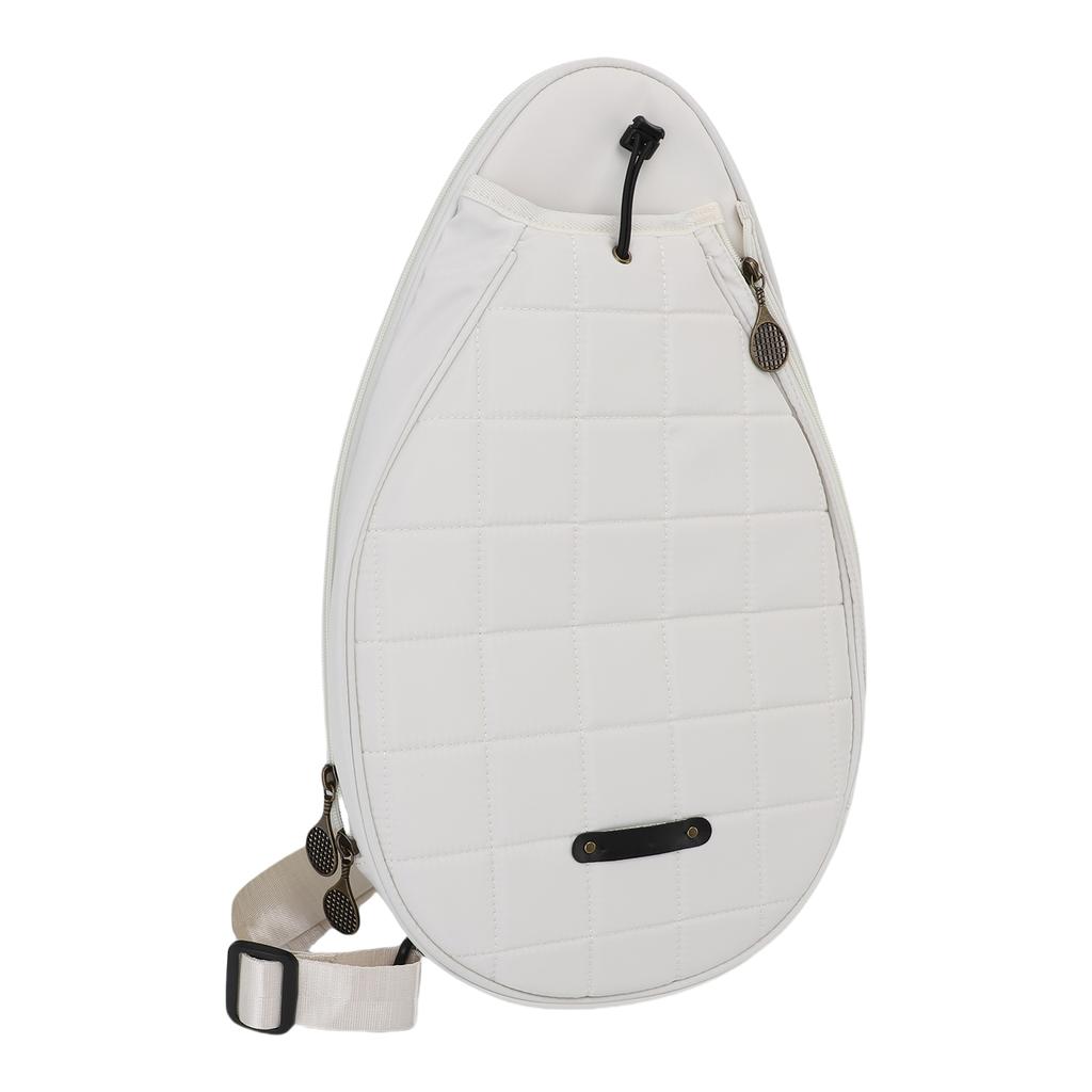 Tennis Backpack for Men Women Polyester Water Proof Tennis Racket Sling Bag with   Strap for Sports Badminton Rackets