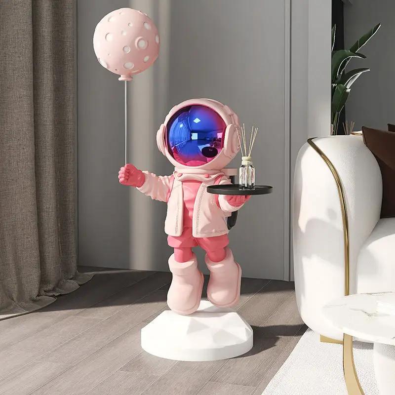 80CM Room Decor Figurines Statue Living Room Floor Decor Astronaut Art Sculpture Modern Nordic Home Decoration Accessories Craft