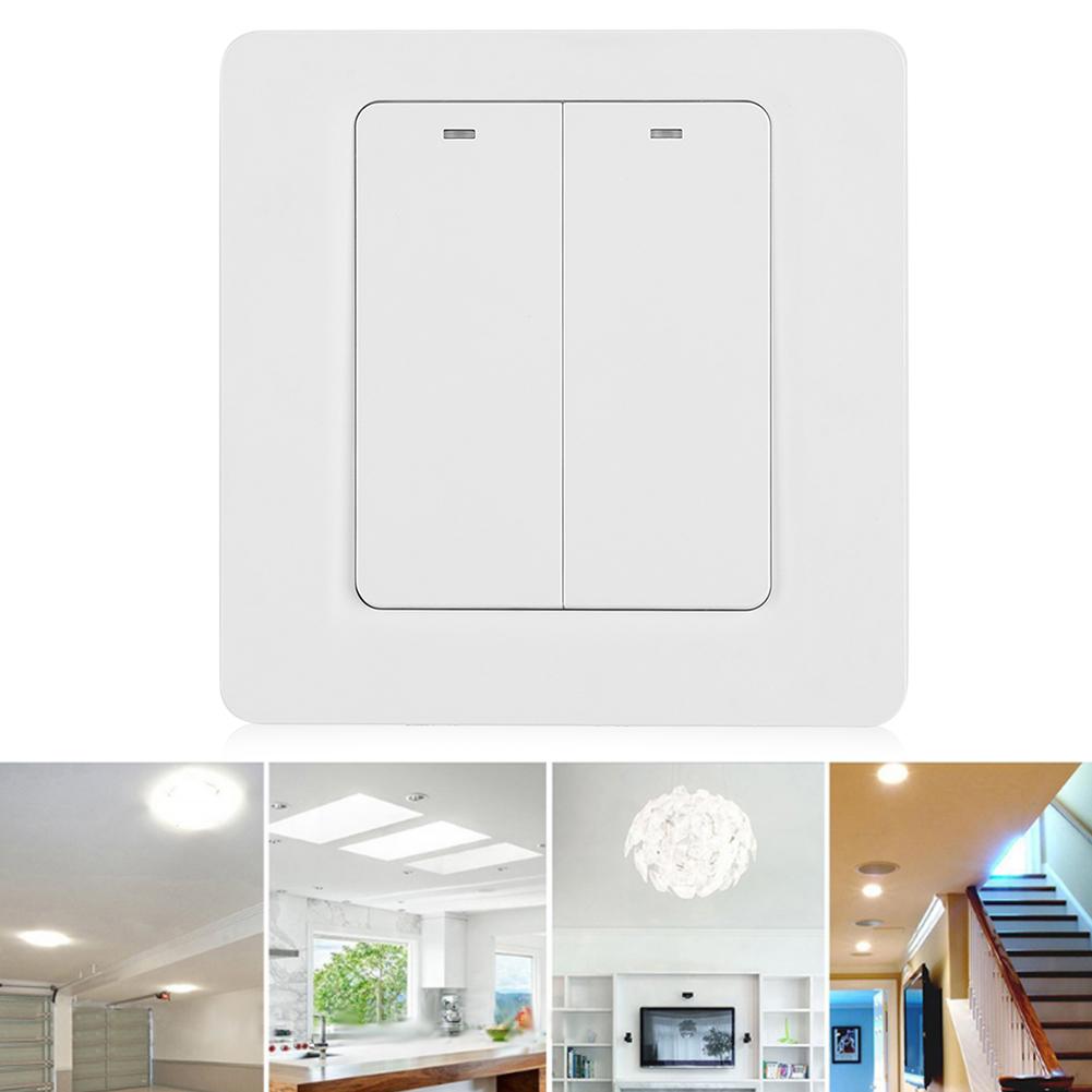 2-Way Wall Switch Panel Support for Alexa / for Google Voice Control   for Tuya Zigbee