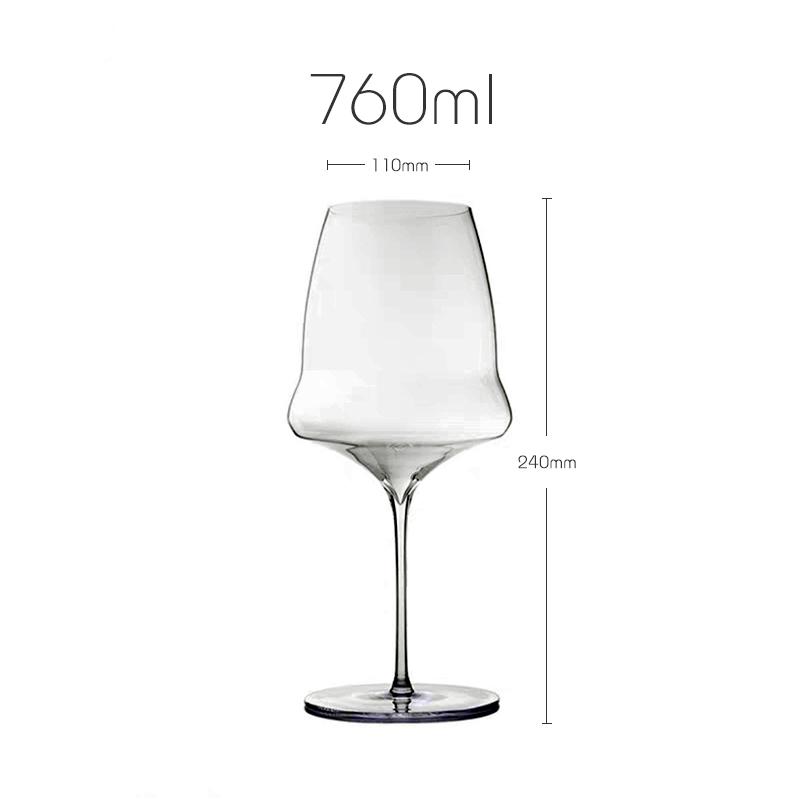 Josephinen Style Luxury Superior Quality Crystal Wine Glass 0.5mm Extremely Thin Handmade Flawless Champagne Cup