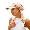 Trendige bedruckte muslimische Hijab-Kappen mit Schirm Damen Baseballkappe Kopfbedeckung Ramadan Damenmode Turban Haube