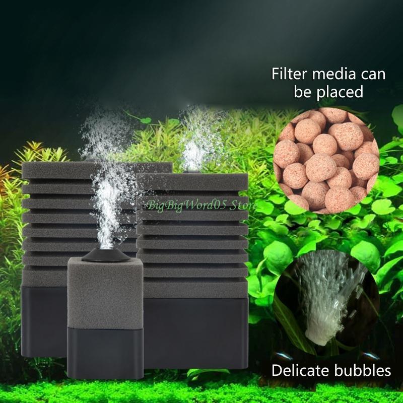 24TE Filter Sponge, Replacement Aquarium Filter Media 3 Sizes
