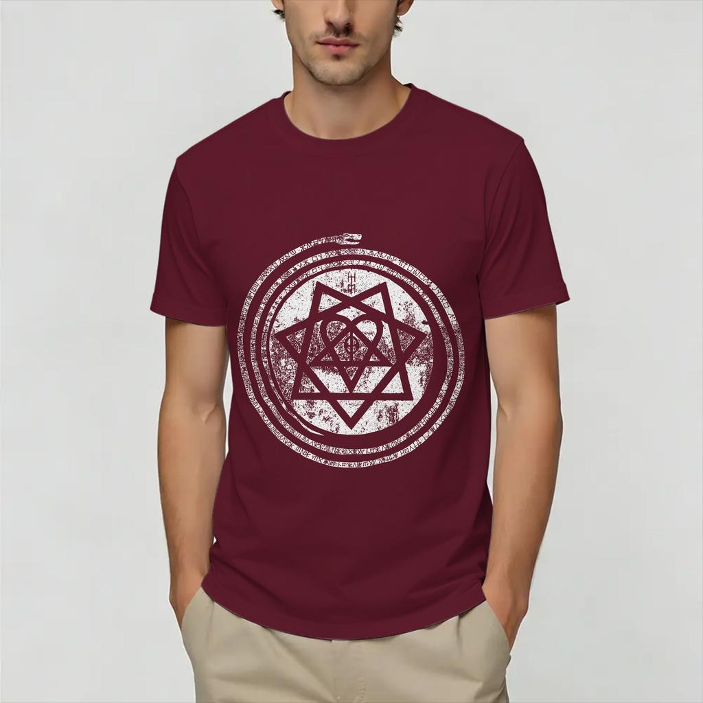 Retro Him Unisex T Shirts Vintage Tee Shirt Short Sleeve Crew Neck TShirts Cotton Adult Tops