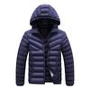 Men's Lightweight Hooded Cotton Jacket for Autumn/Winter - Stylish Outdoor Warm Coat