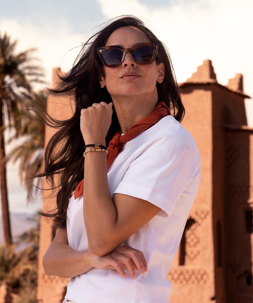 Pig&Hen (Women'S) Billie Bracelet - Black X Gold