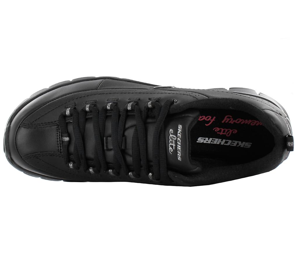 Skechers Synergy Elite Status 11798-BBK Damen Schuhe Schwarz ORIGINAL