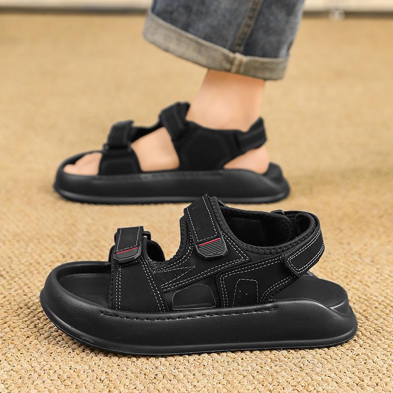 Fashion CYYTL Mens Summer Sandals Casual Shoes Beach Sneakers Outdoor Walking Comfort Luxury Designer Fashion Sport Breathable Leather