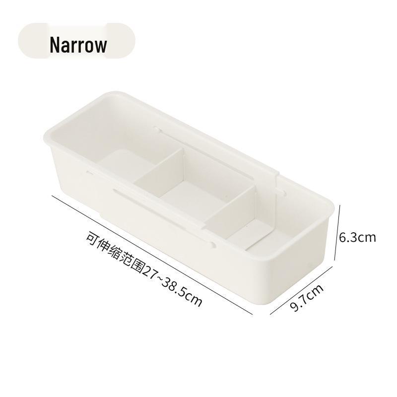 Retractable Kitchen Desktop Organizer: Creative Ins Style Drawer for Cosmetics & Sundries