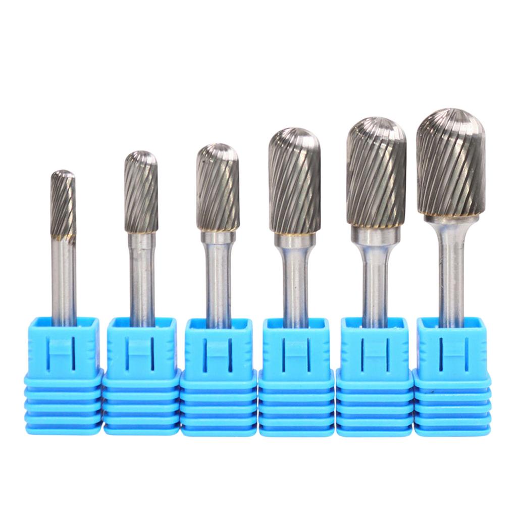 For Metal Deburring Rotary Burr Metal Grinding Tool Double Cut Design Processing Hardness Up To HRC70 Efficient Material Removal