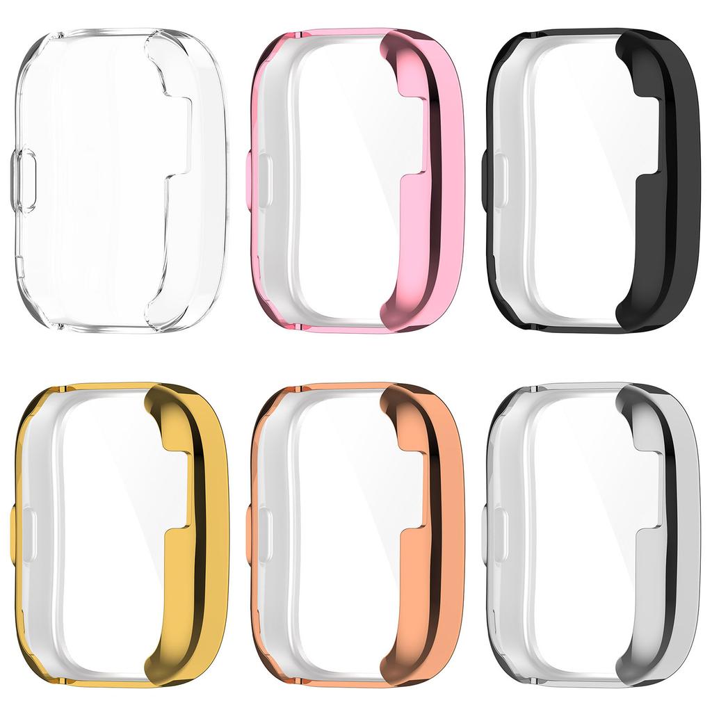 Case for Bip 5 (A2215) Screen Protector, All-Around TPU Covers Watch Screen Protective Case